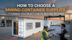 How to Choose a Mining Container Supplier: 7 Things You Must Check Before Buying