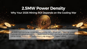 Why Your 2026 Mining ROI Depends on the Cooling War
