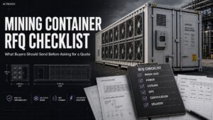Mining Container RFQ Checklist: What Buyers Should Send Before Asking for a Quote